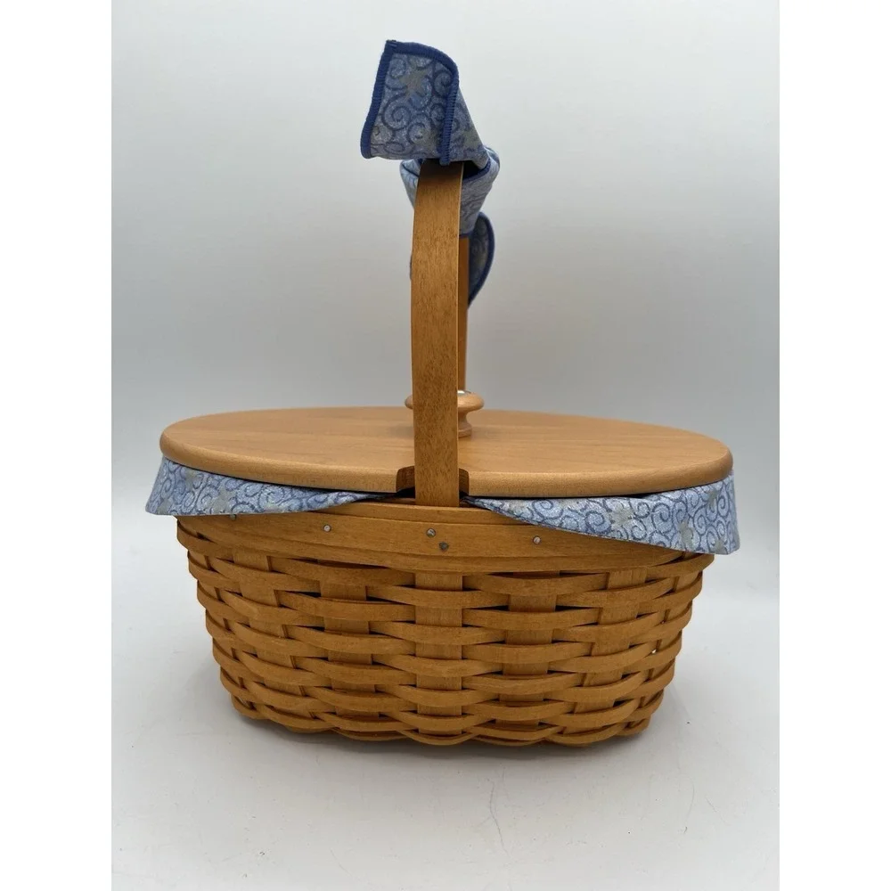 ⭐ Longaberger Collectors Club 2000 Century Celebrations Basket Combo – Signed 🎉